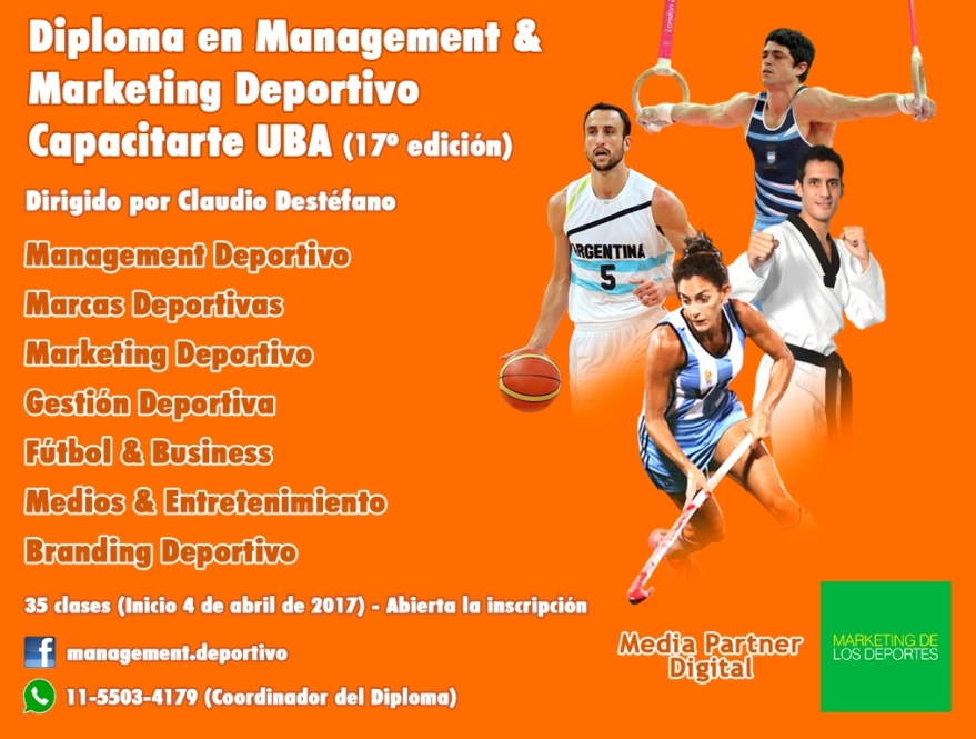 Diplomatura en Management & Marketing Deportivo Diplomatura en Management & Marketing Deportivo