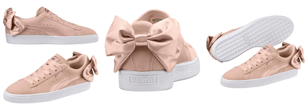 puma suede bow valentine niña puma suede bow valentine niña