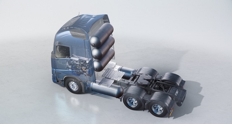 Camiones propulsados por hidrógeno