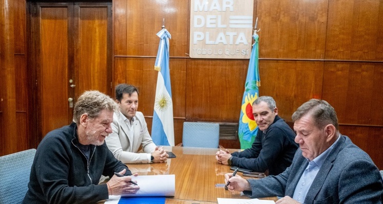  Guillermo A. Laje y Guillermo Montenegro firman convenio 