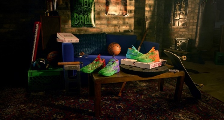 PUMA y LaMelo Ball se unen con las Tortugas Ninjas