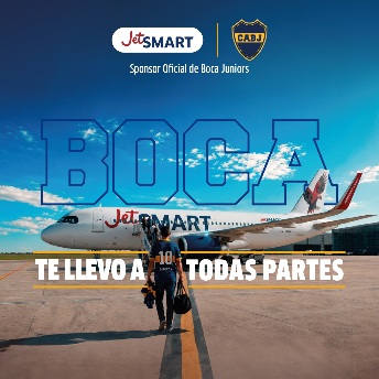 JetSMART, nuevo Sponsor de Boca