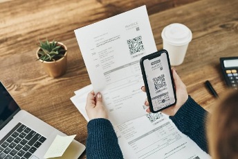 Pagos de facturas con QR