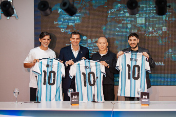 Nexo se asocia con la Selección Argentina 