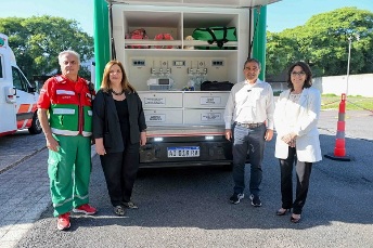 Donación de equipamiento médico