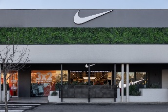Corte de cintas de Nike