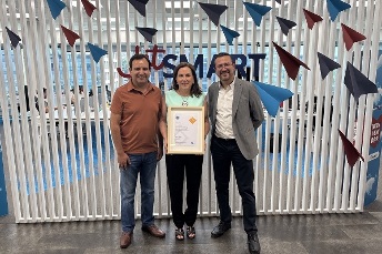 Luis Osses, Helen Kouyoumdjian y Rodrigo Barrios