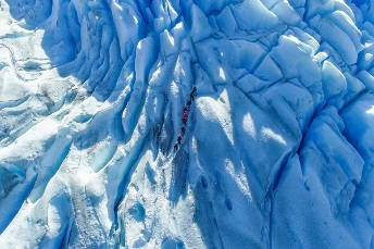 El Glaciar Perito Moreno en familia