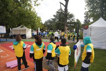 Ferrero presentó Escuelas Activas y la primera Plaza Activa 